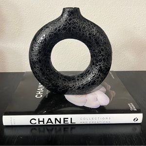 Donut Hole Textured Vase